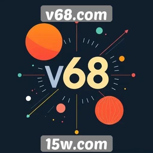 Tendências de design gráfico em v68.com