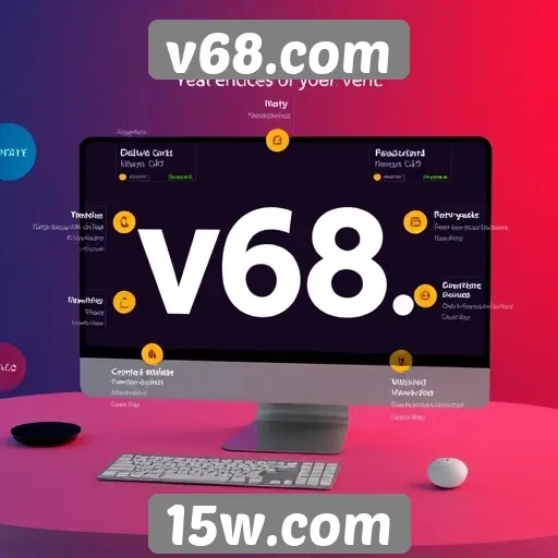 Análise das funcionalidades do site v68.com